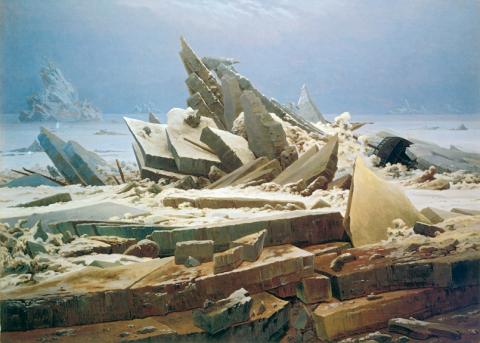 Caspar David Friedrichs Gemälde «Das Eismeer»