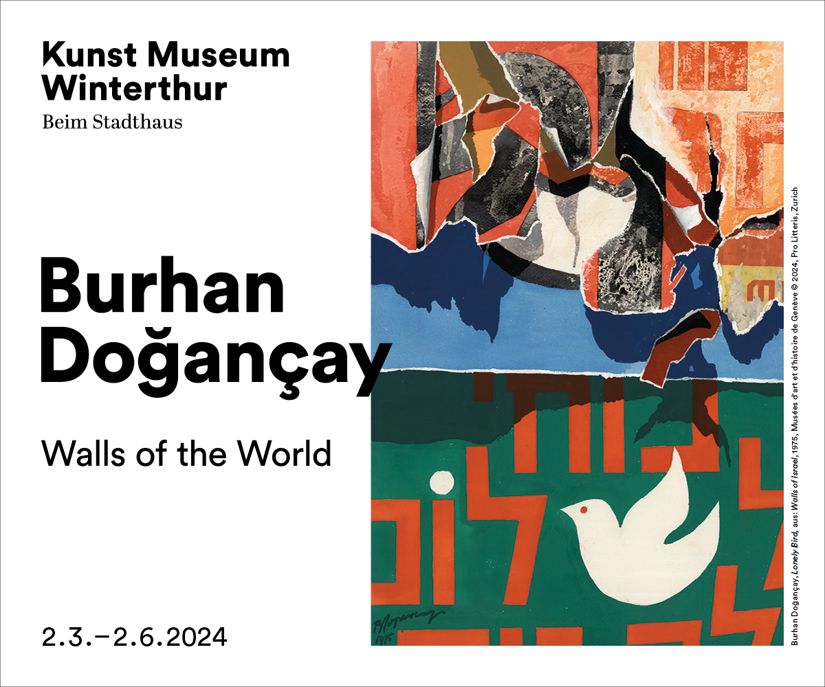 Kunst Museum Winterthur: Burhan Doğançay – Walls of the World – 2.3.-2.6.2024