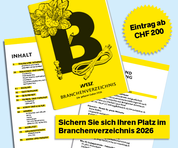 Alternativ finden und gefunden werden im Branchenverzeichnis. Jetzt Platz für 2026 buchen.