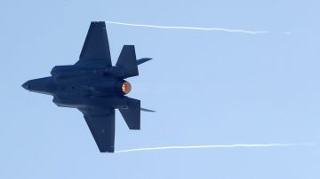 F-35A Kampfjet in der Luft