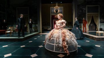 Bühnenfoto des Theaterstück «Gattopardo»