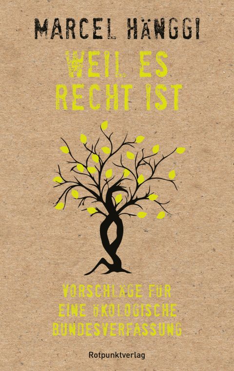 Buchcover von «Weil es Recht ist – Vorschläge für eine ökologische Bundesverfassung»