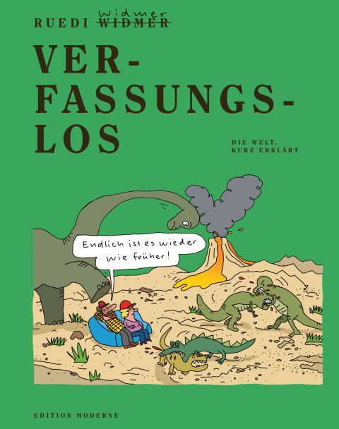 Buchcover von «Verfassungslos — Die Welt, kurz erklärt»