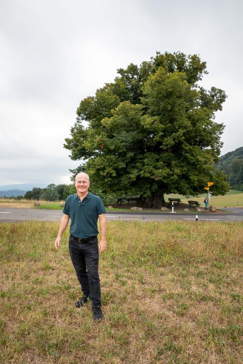 Max Chopard am Bözberg