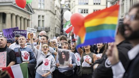 Demonstration am 15. Oktober in Zürich