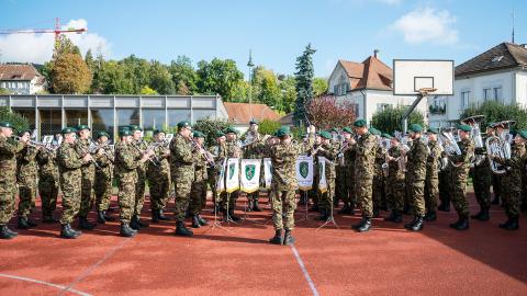 Militärspiel Anfang Oktober an der Wega-Messe in Weinfelden