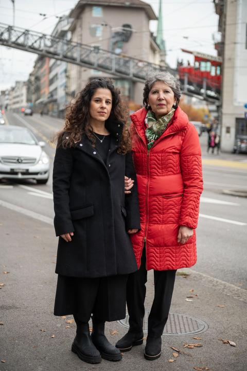 Vida Arbabi und Shiva Arbabi beim Zürcher Central