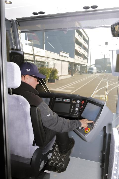 Tramfahrer in der Limmattalbahn