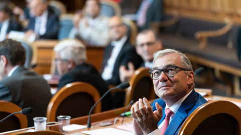 der Zürcher FDP-Ständerat Ruedi Noser im Ständeratssaal