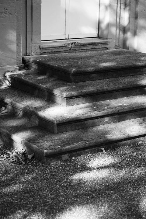 Treppe der heutigen Villa Zum Schlossgarten in Aarau AG