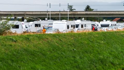 Halteplatz für Fahrende in Yverdon-les-Bains