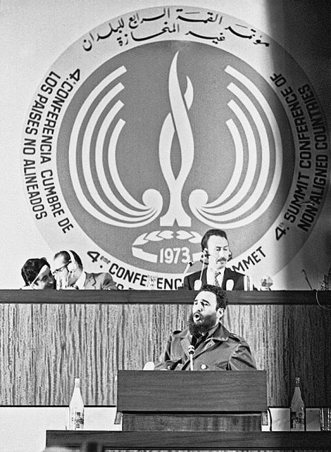 7. September 1973: Fidel Castro in Algier