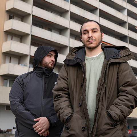 Serhat Koca und Yoldaş Gündoğdu in Winterthur