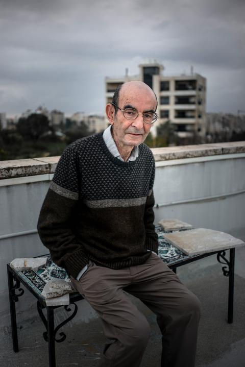 Raja Shehadeh in Ramallah