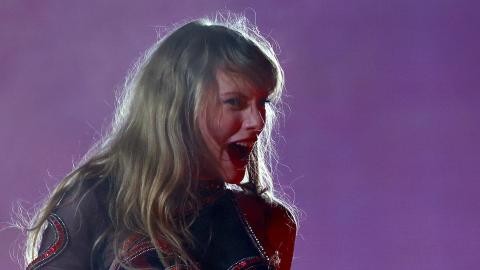 Taylor Swift auf der Bühne in Melbourne, 2024