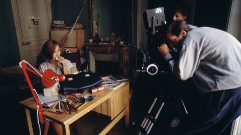 Judith Godrèche und Benoît Jacquot 1989 bei den Dreharbeiten zu «La Désenchantée»