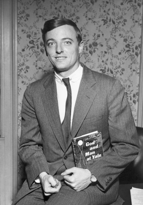 William F. Buckley 1951 mit seinem ersten Buch