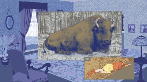 Grafik «Here» von Richard McGuire