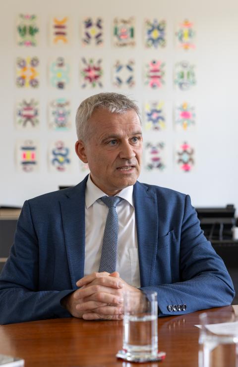 Portraitfoto von SP-Bundesrat Beat Jans