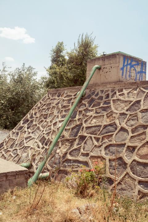 Brunnen im Stadtviertel «Jorge Jiménez Cantú»