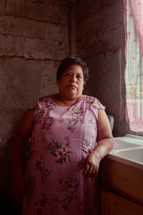 Ofelia Silverio in ihrem Haus