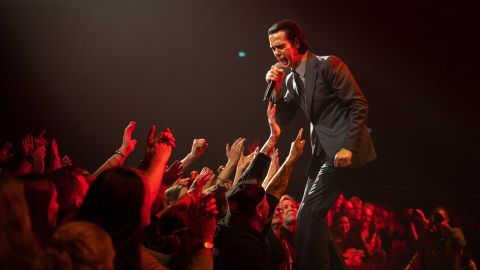 Nick Cave auf der Bühne am 2. Oktober in Oslo
