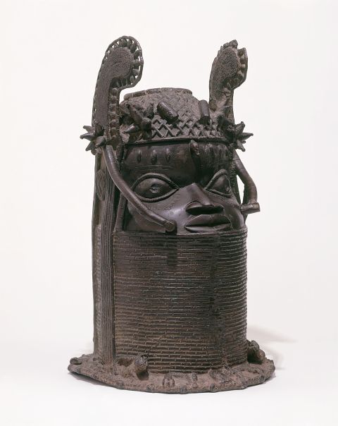 Gedenkkopf von Oba Osemwende aus dem Königreich Benin