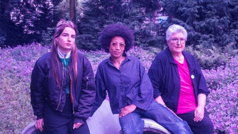 Louisa Loosli, Serena Dankwa und Zita Küng