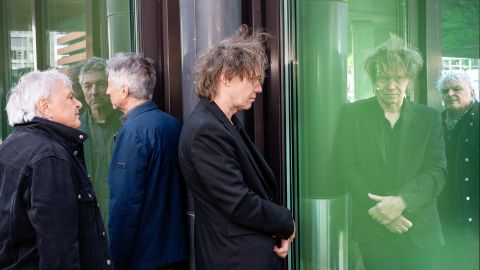 Bandfoto von The Young Gods mit Cesare Pizzi, Franz Treichler und Bernard Trontin