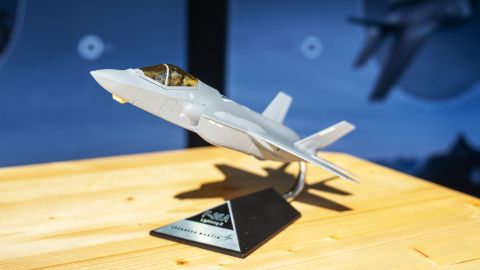 Modell eines F-35-Kampfjet