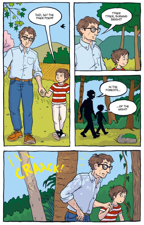 Seite aus dem Comic «Spent»
