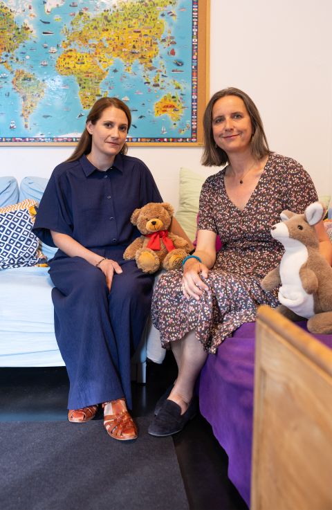 Sabrina Hösli-Leu und Sandra Rumpel