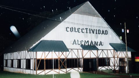 Haus der «Colectividad Alemana» in Hohenau