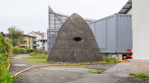 Schindler-Bunker beim Flugplatz Dübendorf