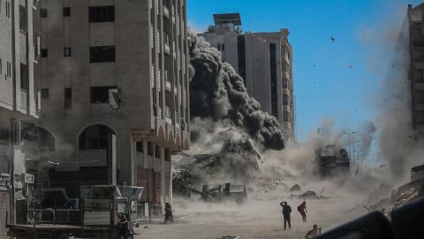 am 13. September von Israel bombardiertes Haus in Tel al-Hawa im Süden von Gaza-Stadt