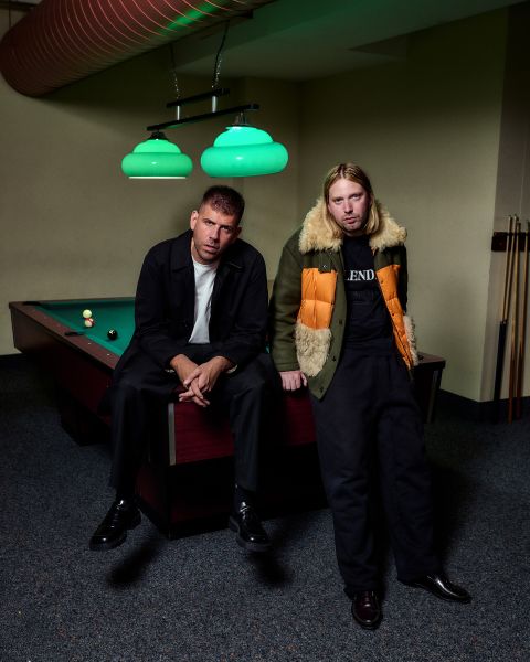 Michael Egger und Levin Lucca Dennler