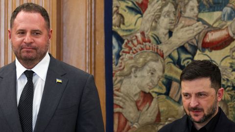 Wolodimir Selenski und sein Stabchef Andrij Jermak