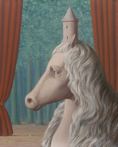 Gemälde «Der Meteor» von René Magritte