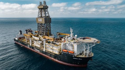 das Schiff «Hidden Gem»von Allseas