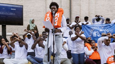 David Yambio von Refugees in Libya