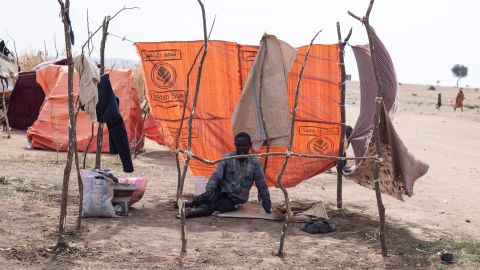 Geflüchteter Mann in Tawila