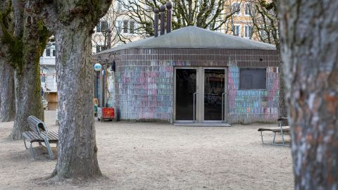 Gebäude der «Kindertankstelle» im Basler Gotthelfquartier