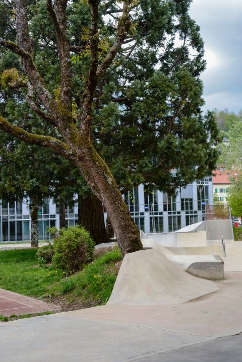 Skatepark in Le Locle