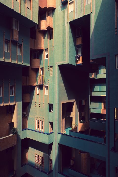 Innenhof der Überbauung Walden&nbsp;7