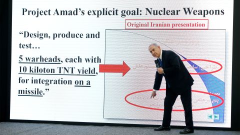 Benjamin Netanjahu bei einer Medienkonferenz