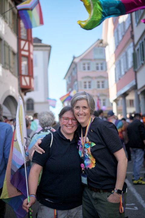 Portraitfoto von Michaela Bauer und Ulli Topf