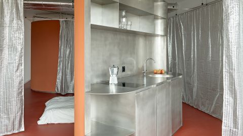 Küchenische im «Winkelbau» in Regensdorf