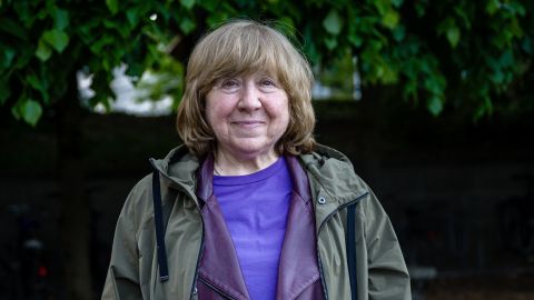 Swetlana Alexijewitsch am 6. Mai in Zürich