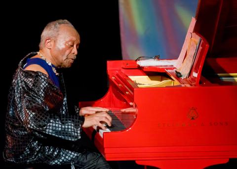 Cecil Taylor bei einem Konzert in New York, 2008.