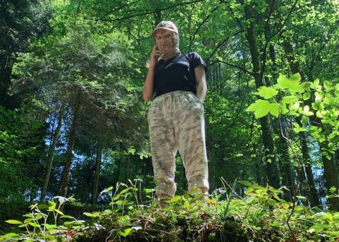 Jessica Jurassica im Appenzeller Hinterland